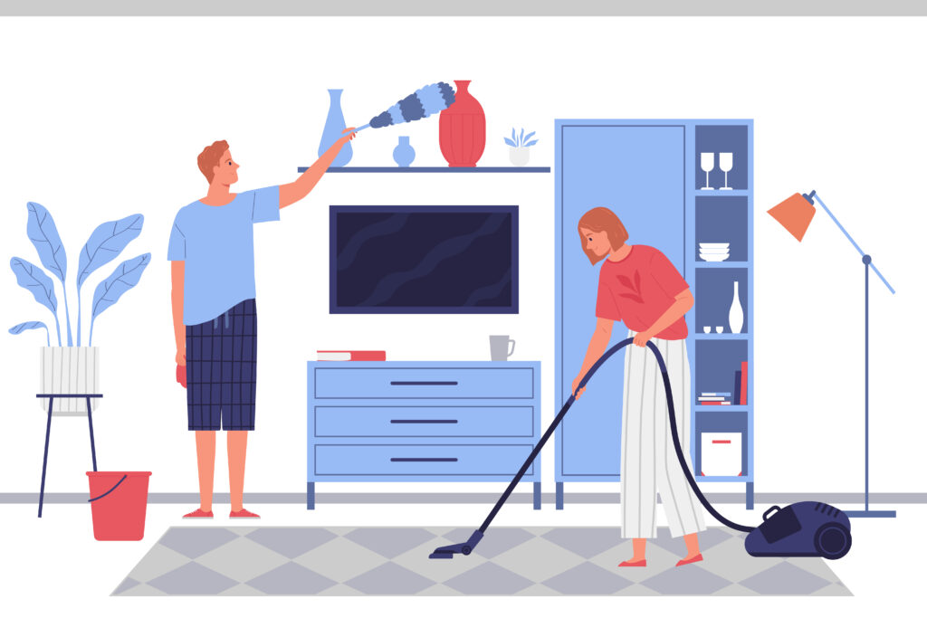 Fall carpet cleaning