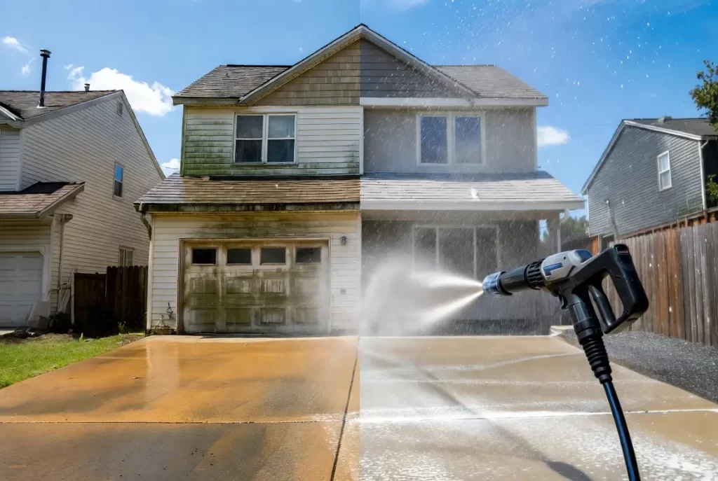 Power washing in Oakland