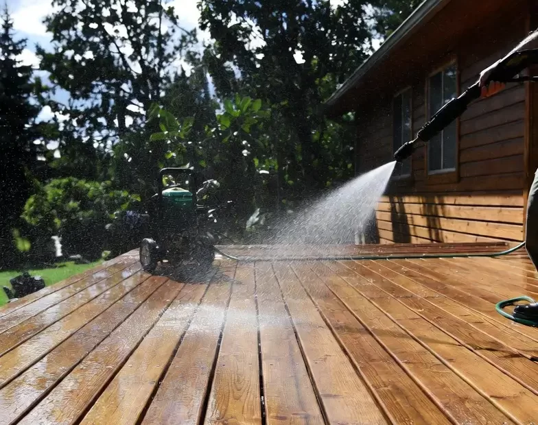 deck powerwashing service