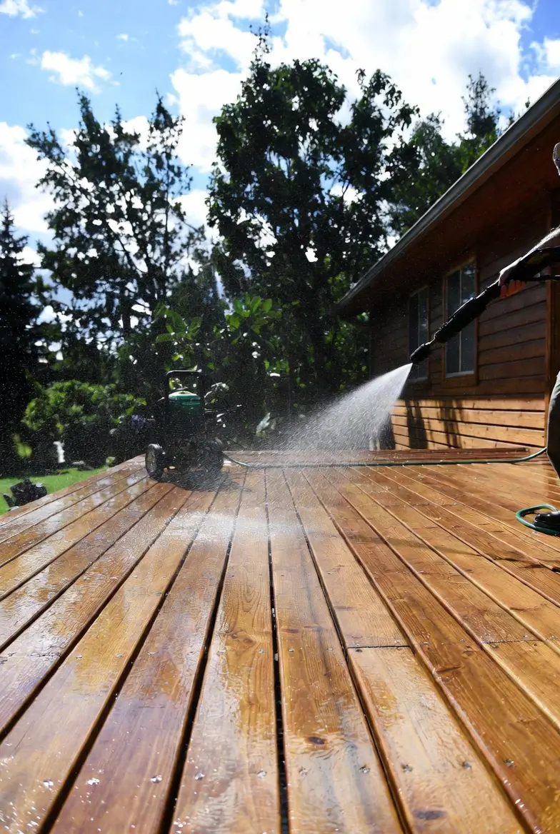 deck powerwashing service